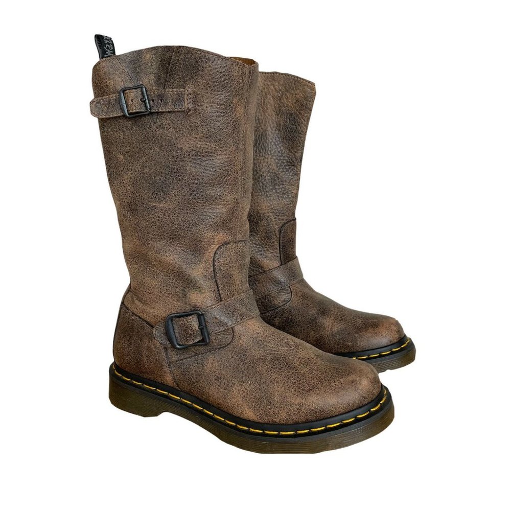 Dr. Martens Brown Combat Boots